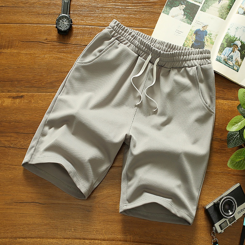 Quần Short Thể Thao Lưng Thun Rút Dây Thời Trang Mùa Hè Cho Nam