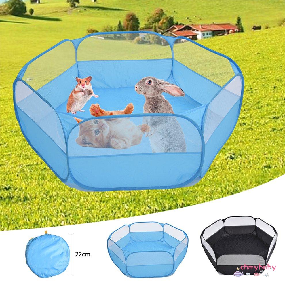 Lều thú cưng Playpen Portable Mở trò chơi Động vật nhỏ Hamster Guinea Pigs Fence [8/4]