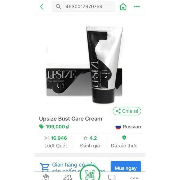 [HÀNG AUTH] Kem nở ngực Upsize hàng có tem chính hãng 50gr | BigBuy360 - bigbuy360.vn