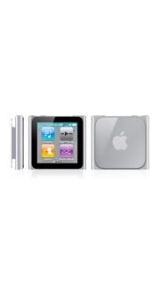 Ipod nano gen 6 màu bạc 8gb (cũ)
