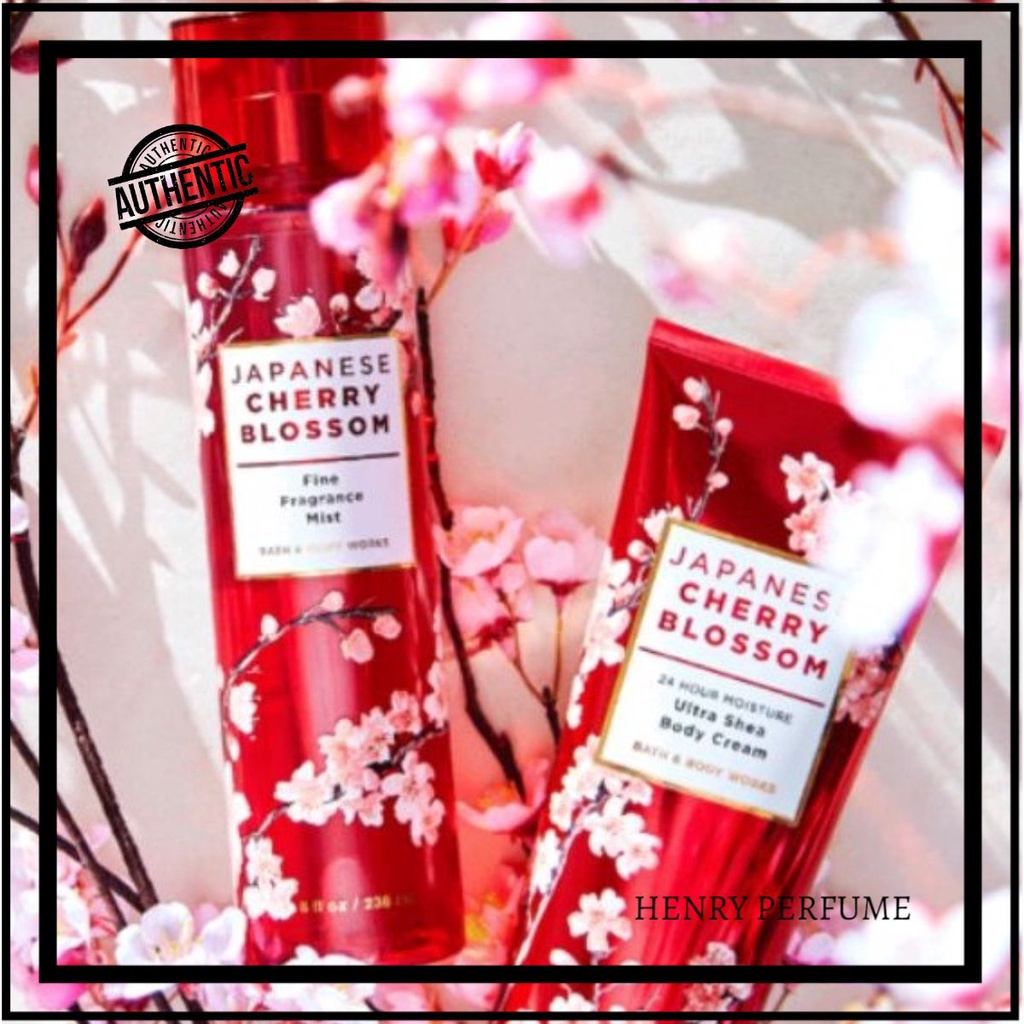 ⓟ Xịt Thơm Toàn Thân Bath And Body Works - Japanese Cherry Blossom (30ML-50ML-100ML-250ML)