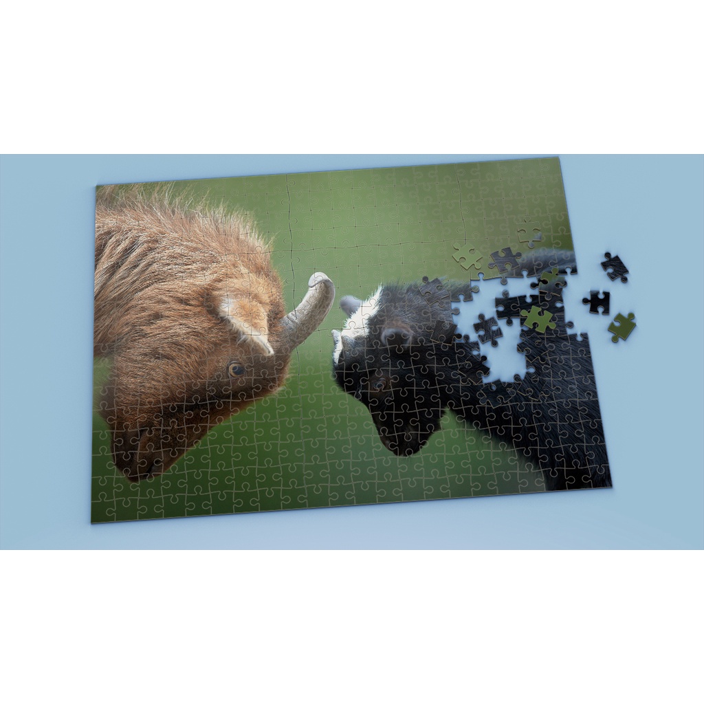 Tranh ghép hình GOAT - Mẫu 1 - Nhận in theo yêu cầu