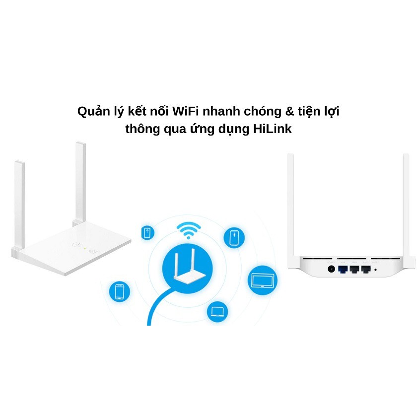 Bộ Phát Wifi Huawei WS318N-21 Chuẩn N Tốc Độ 300MBPS - Hàng Chính Hãng