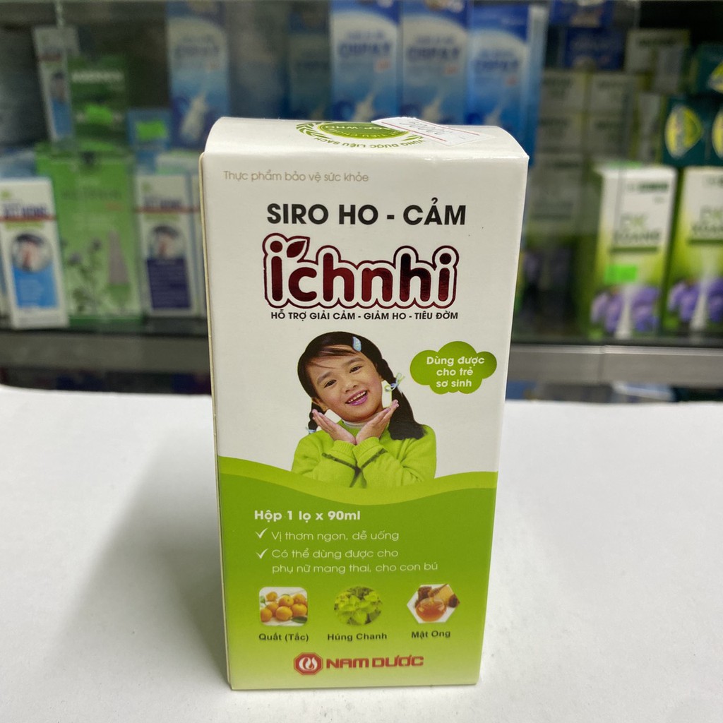 Siro Ho Cảm Ích Nhi lọ 90ml