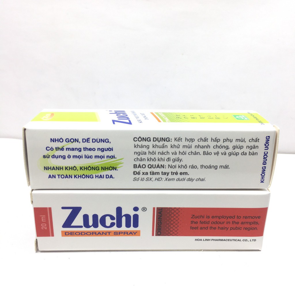 Zuchi xịt khử mùi