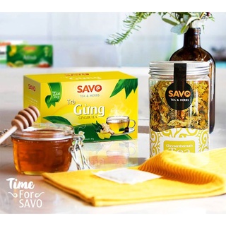 Trà Gừng Túi Lọc SAVO (Hộp 20 túi)