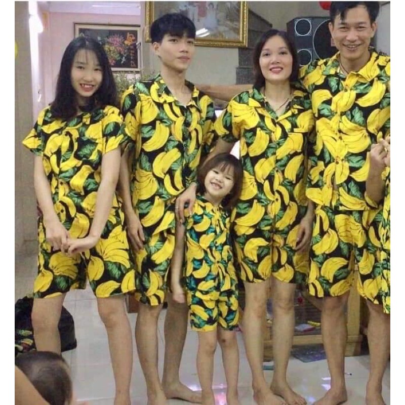 ĐỒ BỘ TRÁI CÂY ĐI BIỂN CHO BÉ,  NHÓM, GIA ĐÌNH  ĐỦ SIZE