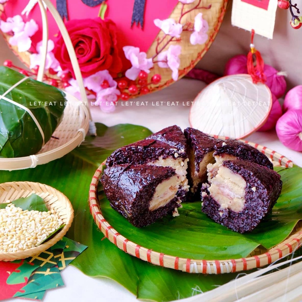 💥SHIP 1H HÀ NỘI💥 Bánh Chưng Gạo Lứt Hút Chân Không 100% Eatclean (500gr-1kg) | BigBuy360 - bigbuy360.vn