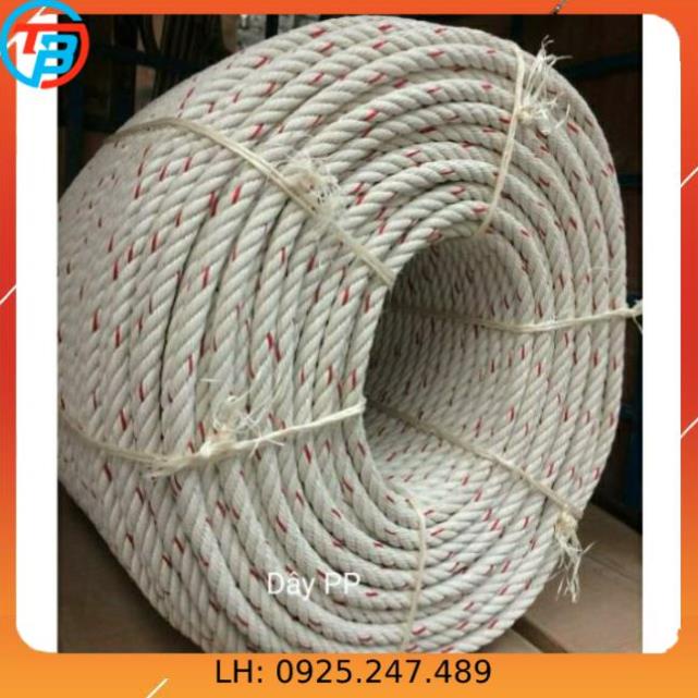 Dây thừng Thái PP chịu lực cao [ Phi 16 mm ] CÁP THÉP Thái Bình VinàN
