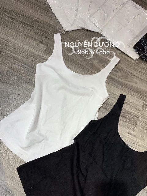 Áo ba lỗ trơn ôm body