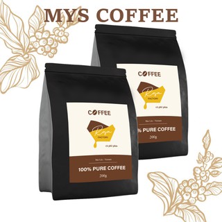 Caferangmocrobusta Cà Phê 1kg Robusta Rang Mộc Nguyên Chất 100% Pha Phin Dạng Bột Bảo Lộc Mys Cafe