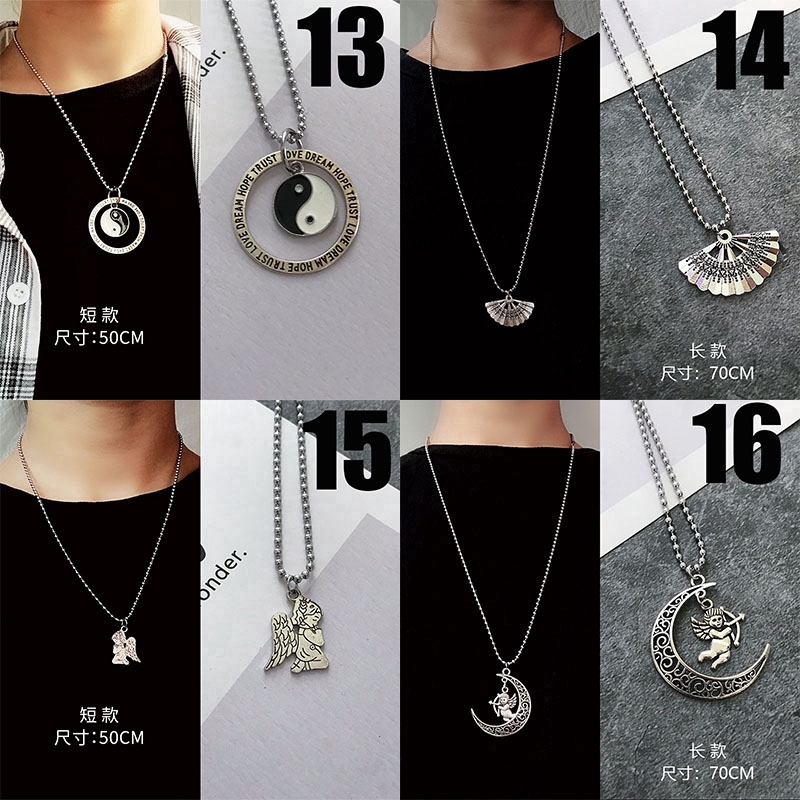 Vòng cổ bạc phong cách hiphop unisex dành cho nam/ nữ | BigBuy360 - bigbuy360.vn