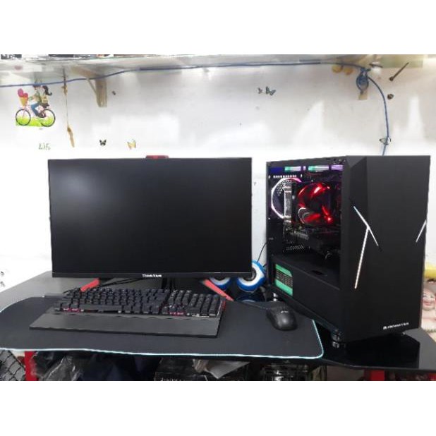 hàng chính hãng -  Bộ máy tính chơi PUBG,LiVe Stream,màn hình 27ivh ful viền 75Hz giá rẻ | BigBuy360 - bigbuy360.vn
