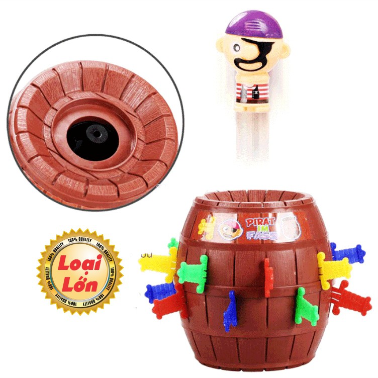 Đồ Chơi Đâm Hải Tặc SIZE LỚN/ Mini 24 Kiếm/16 Kiếm - Đồ Chơi Hải Tặc Rút Kiếm Trẻ Em Cho Bé Trai, Bé Gái Chirita