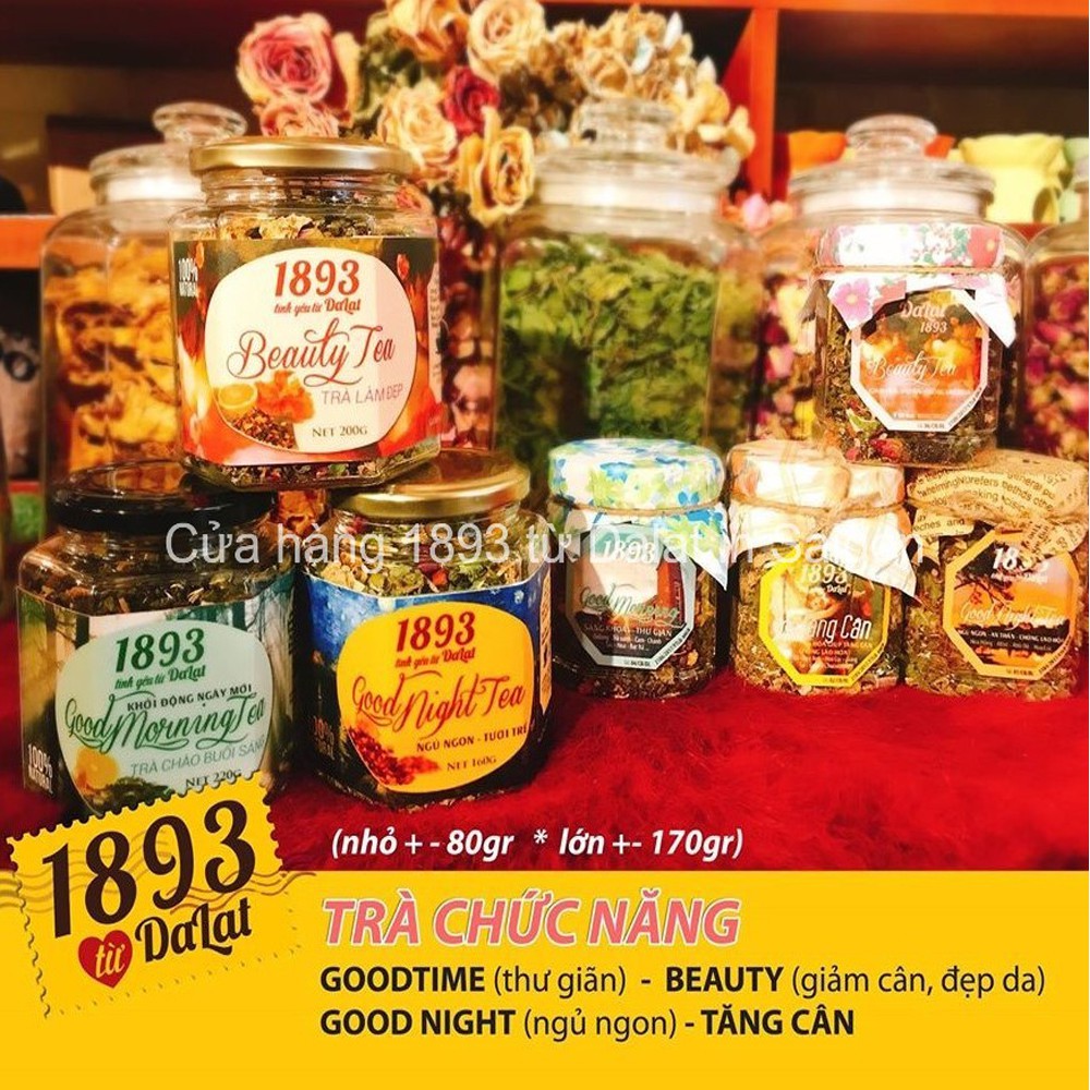 Trà hoa thảo mộc Đà Lạt 1893 tốt cho sức khỏe
