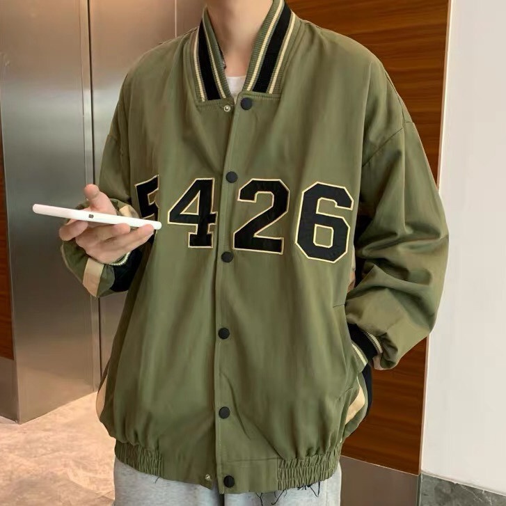 Áo Khoác Dù BomBer Unisex - Áo Jacket Bombers In 54 26  Mẫu Siêu Hot - 3 Màu (có form rộng + kèm ảnh thật)