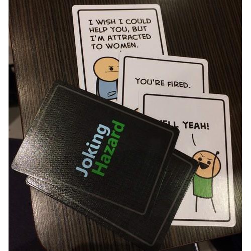 Trò Chơi Board Game Thẻ Bài Cà Khịa Joking Hazard Siêu Bựa Hộp Cứng Tiếng Anh Chất Lượng Cao