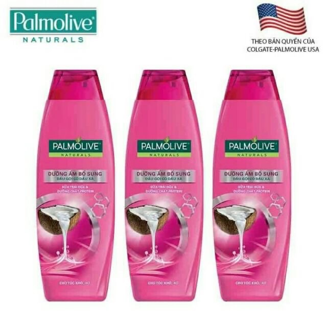 Dầu gội Palmolive dưỡng ẩm bổ sung từ sữa trái dừa & dưỡng chất protein 180g