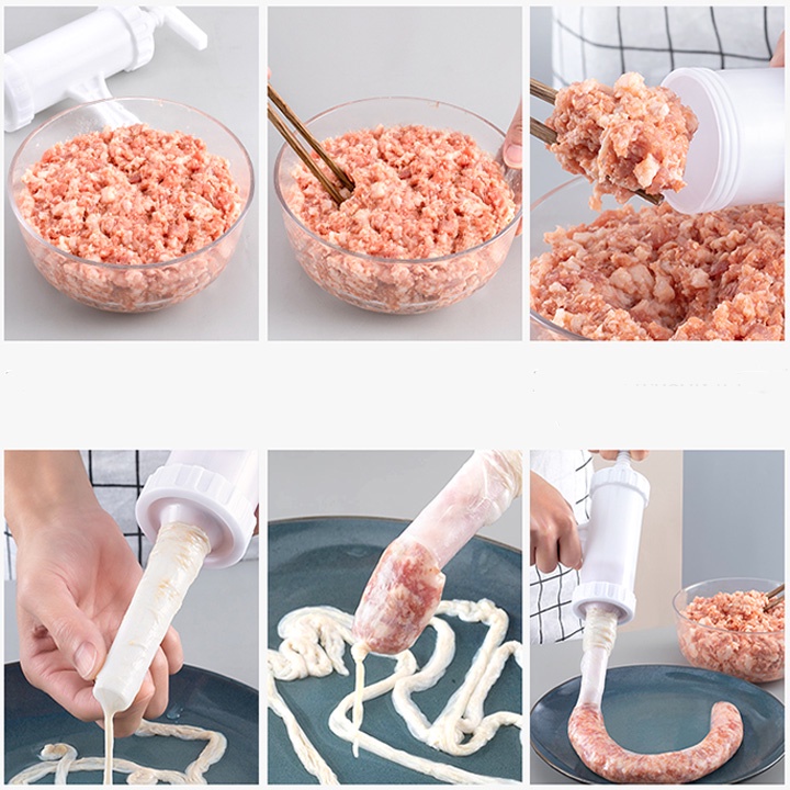 Dụng Cụ Nhồi Xúc Xích Làm Lạp Xưởng Bằng Tay Tiện Lợi