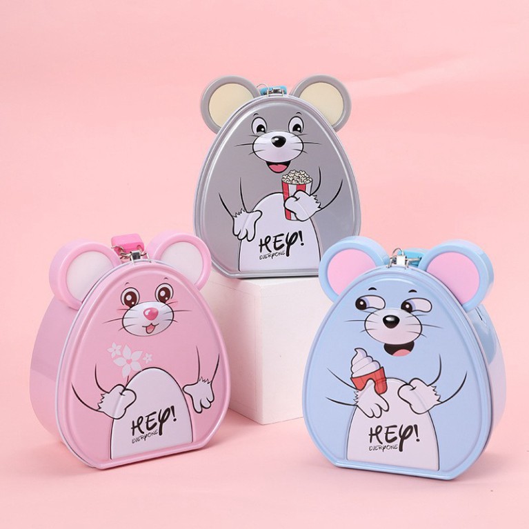 Két sắt mini cho bé hình chuột siêu cute (1228KHC)