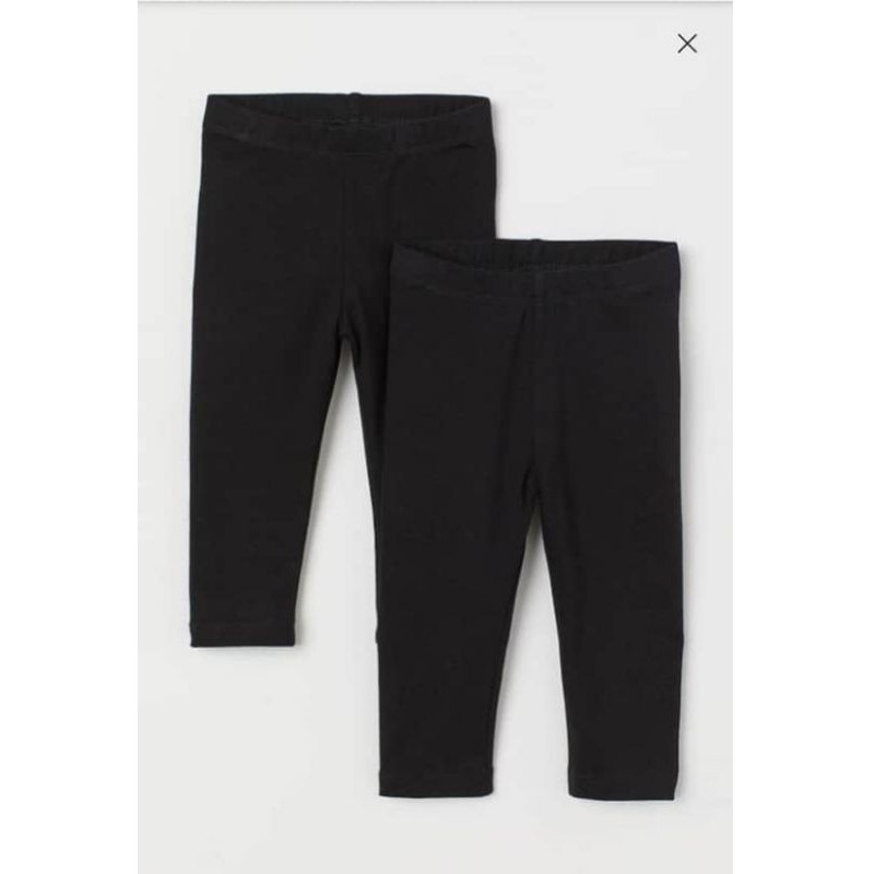 Set 2 quần legging bé gái HM