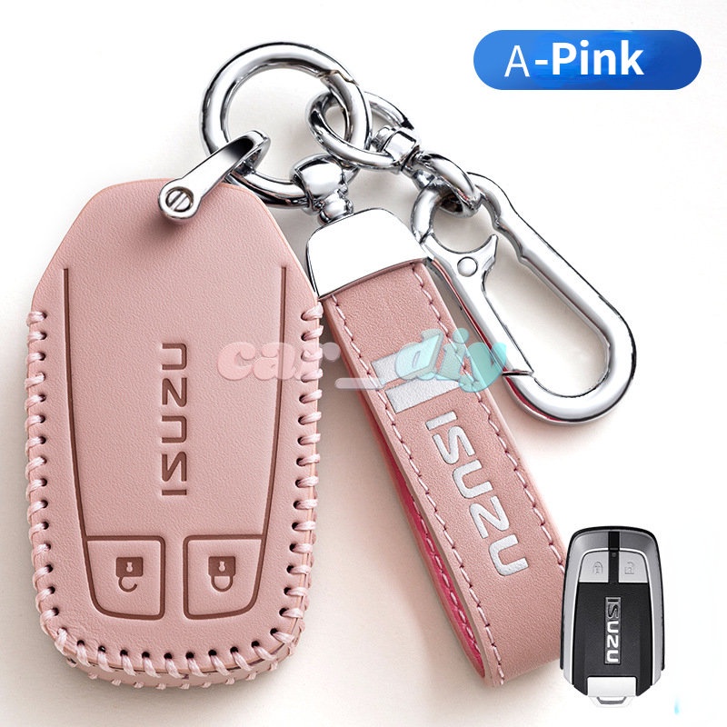 Bao Da Đựng Chìa Khóa Điều Khiển Từ Xa Cho Isuzu New MU-X X Series DMAX D-Max X-Terrain Pickup 2020 2021 2022