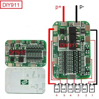 Mạch bảo vệ pin 6S (free ship)