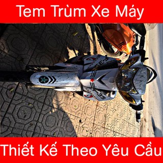 Tem Trùm Sirius Trắng Đen Cá Mập