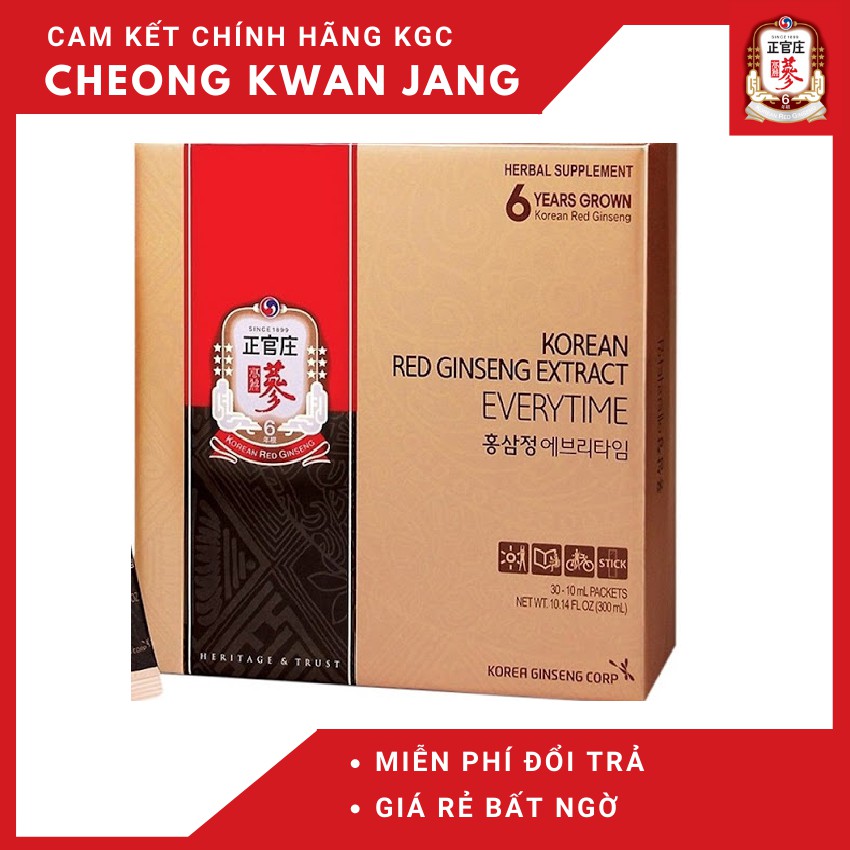 Nước Hồng Sâm Everytime KGC CHEONG KWAN JANG CHÍNH PHỦ HÀN QUỐC