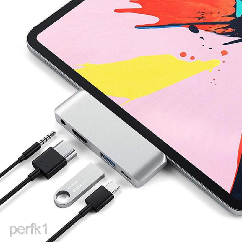 Dock sạc chuyển đổi USB-C sang HDMI cho iPad Pro