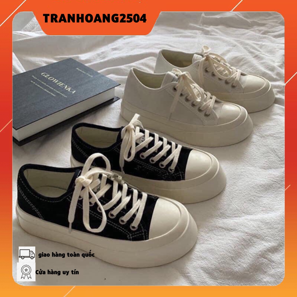 [Xả Kho ] Giày Ulzzang Thể Thao Nữ Chất Vải Dáng Basic Kèm Ảnh Thật Cuối( Form Rộng Lùi 1 Size) Xả Kho Nốt