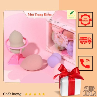 Mút tán cushion tán nền hình hồ lô giọt lệ 60*40mm LuMi.A