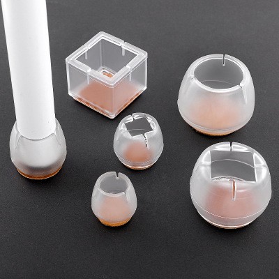 Combo 4 miếng lót chân bàn ghế chống trơn trượt và trầy xước nhiều kích thước