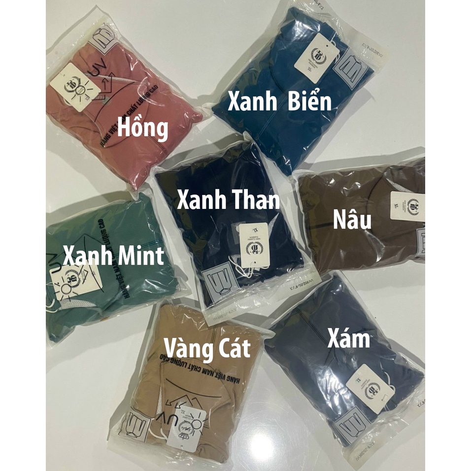 Áo chống nắng nữ dáng dài 2 lớp, có màng thông hơi, chống tia UV Linstore