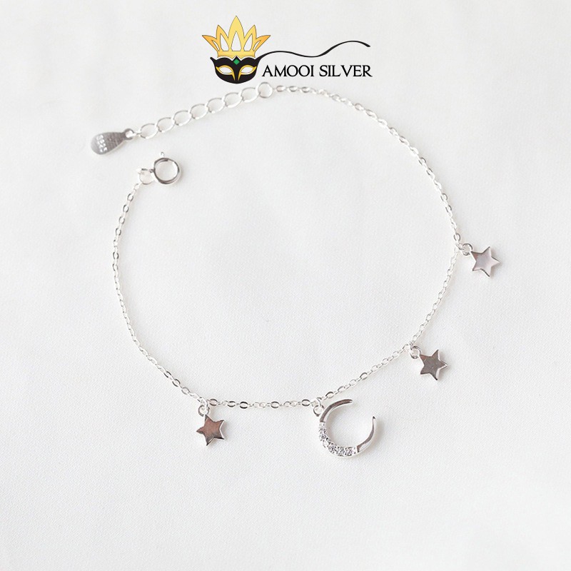 Lắc tay bạc S925 galaxy - Amooi Silver AT87