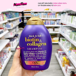 Dầu Gội Biotin Collagen Tím, Chống Rụng Tóc Kích Mọc Tóc