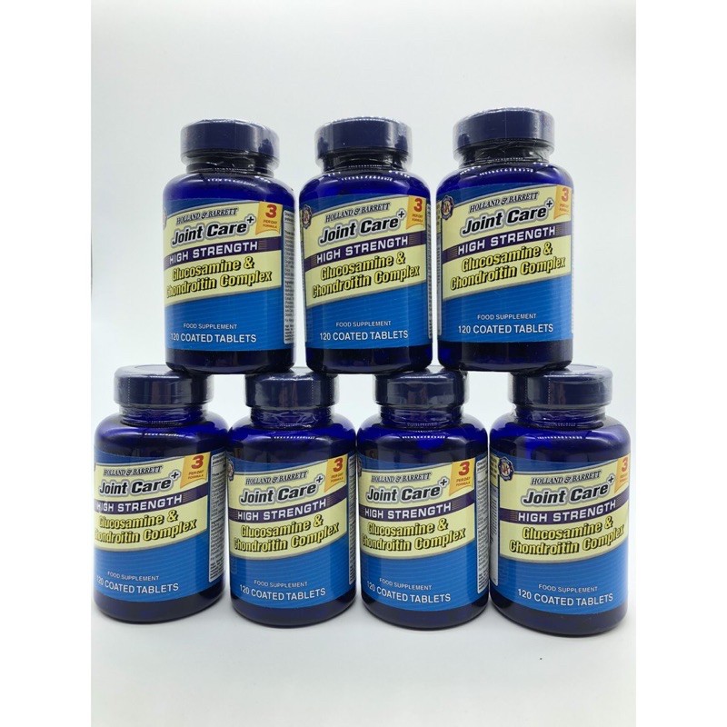 UK-  Viên uống hỗ trợ cải thiện Xương Khớp Glucosamine Joint care Lọ 120 viên