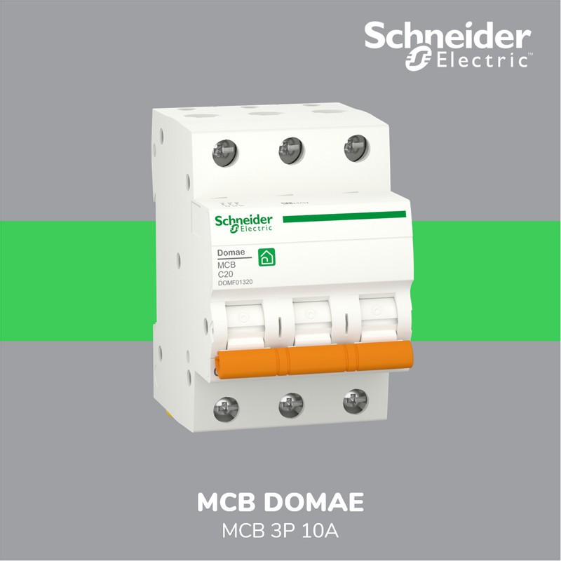 Mcb Schneider 3P 10A 6kA DOMF0110