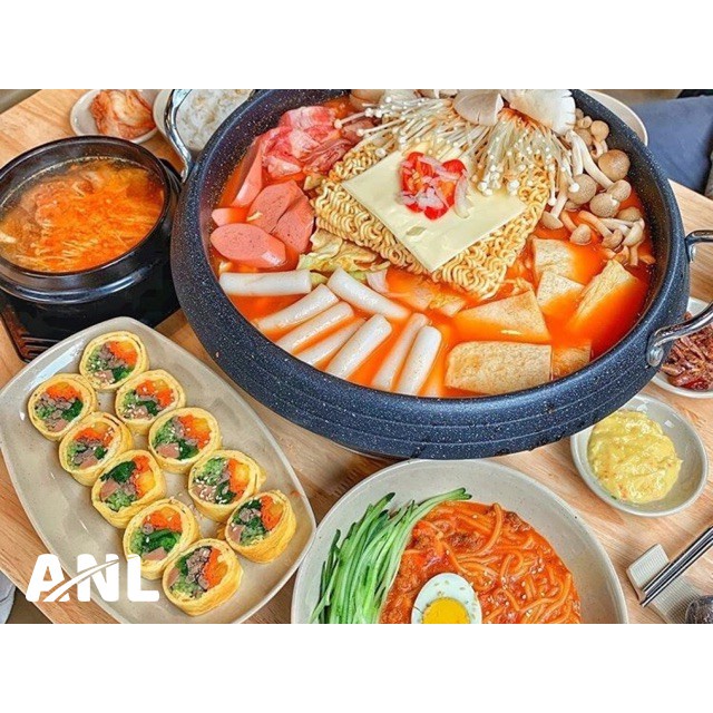 COMBO BÁNH GẠO KÈM SỐT TOKBOKKI TRUYỀN THỐNG HÀN QUỐC 500GR