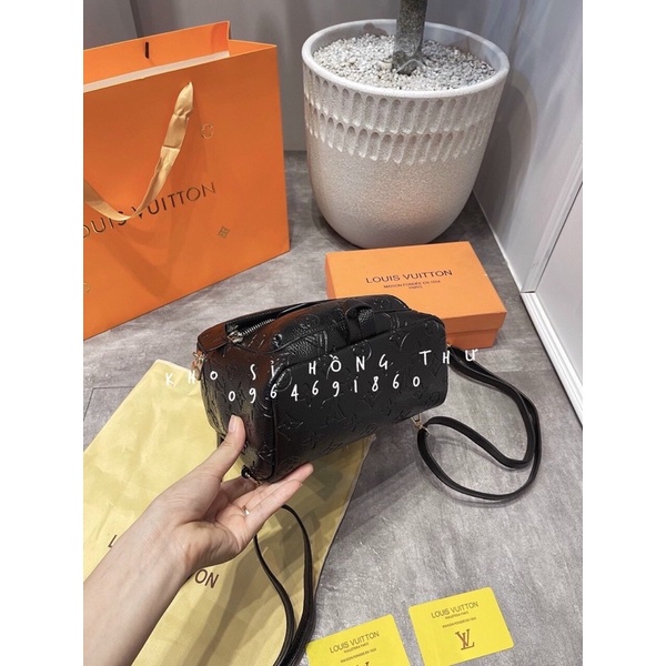 Balo thời trang dập hoạ tiết lờ vê size mini 🚛Freeship🚛