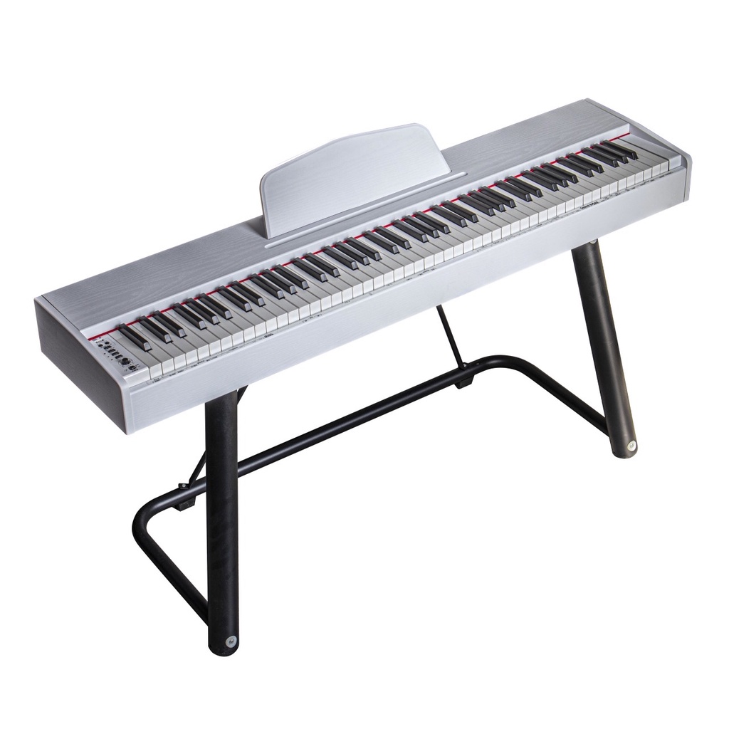 Đàn Điện Tử Piano 88 Phím Kèm Chân Đạp Pedal Có Hỗ Trợ Cổng USB MIDI, Headphone, AUDIO IN, POWER, PEDAL