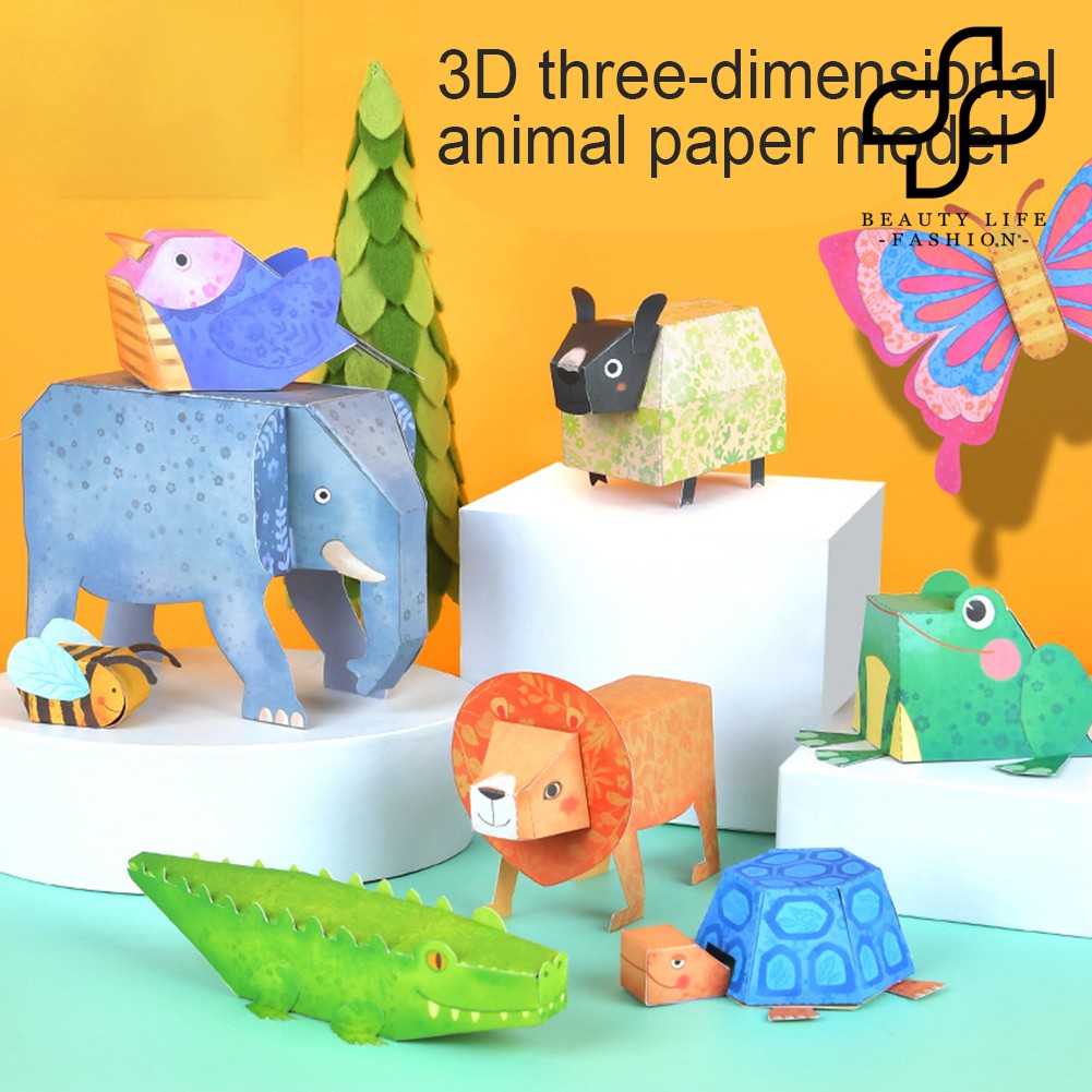 Sách Giấy Origami 3d Tự Làm Dành Cho Bé