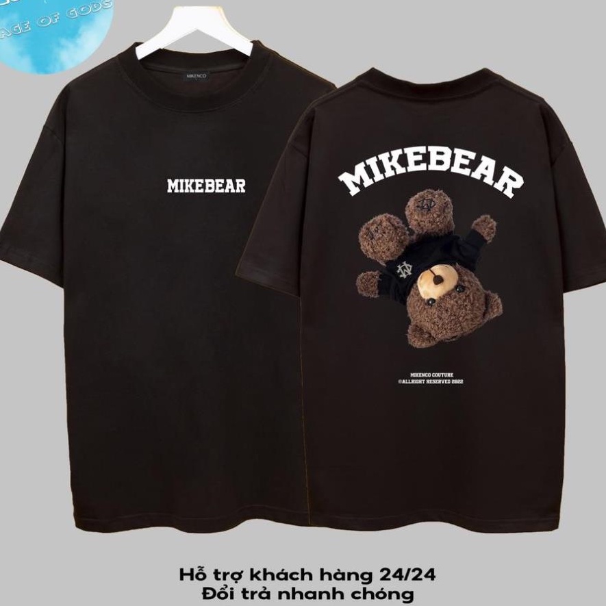 [Premium] Áo thun tay lỡ MIKENCO, Áo thun unisex nam nữ from rộng oversize chất liệu cotton  - Streetwears SG