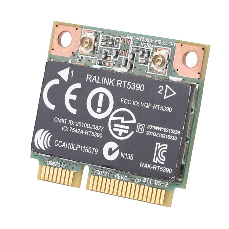 Utake RT5390 Half Mini PCIe Wlan Wireless Card SPS 670691-001 for RaLink HP436 CQ45 SPS 691415-001