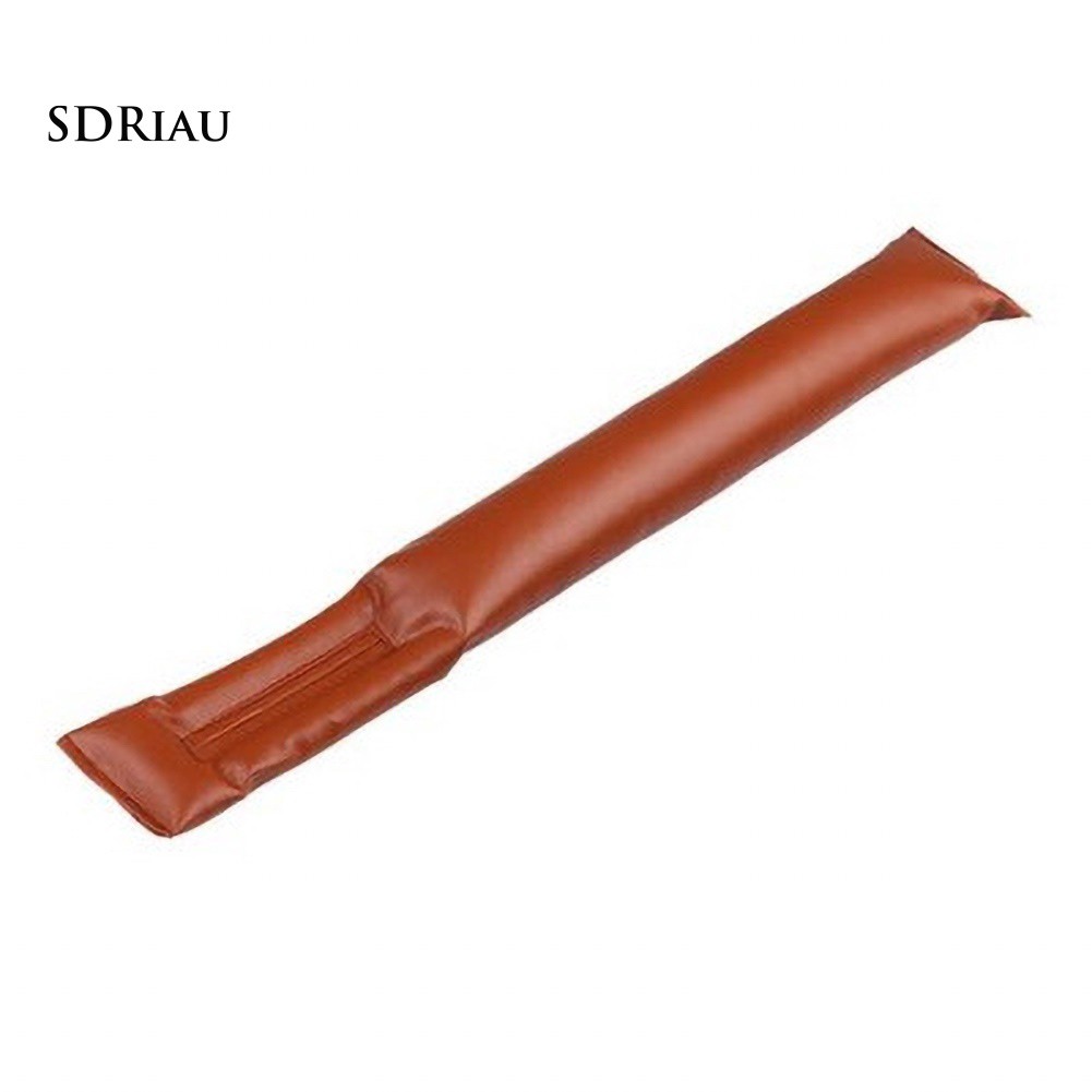 Leak Proof Faux Leather Universal Car Seat Gap Filler Stuffing Cushion Blocker