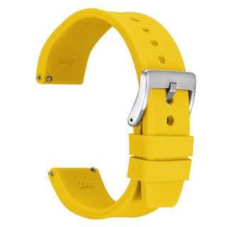 Dây Đeo Đồng Hồ Silicone Cao Su 18mm 20mm 22mm 24mm