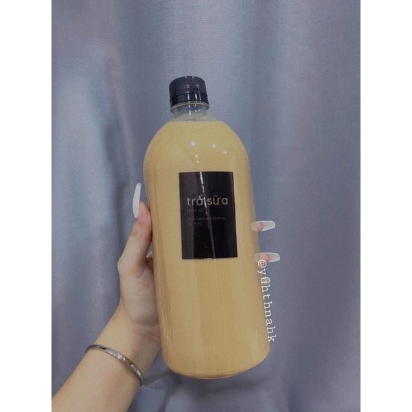 Combo 10 chai nhựa pet 1 lít 35gr đựng trà sữa, mật ong, nước ép chuẩn dung tích - ChuyenSiTranTruc