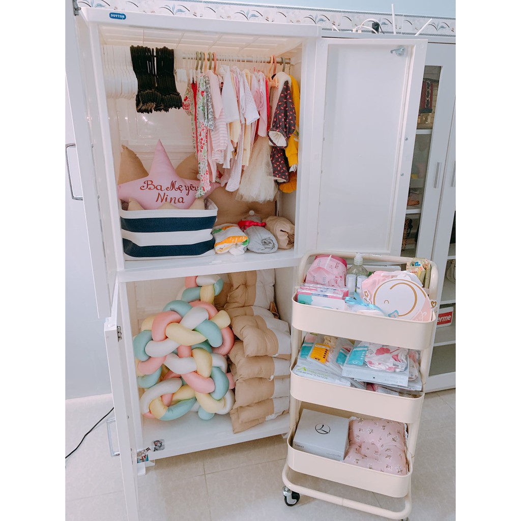 Tủ Quần Áo Nhựa Duy Tân Wing-4C 70 X 50 X 160cm (HỒNG)- GIAO NHANH 2H LIÊN HỆ SHOP | BigBuy360 - bigbuy360.vn