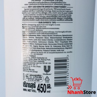Dầu gội Dầu xả Tresemme 450ml Thái Lan [Đủ màu]