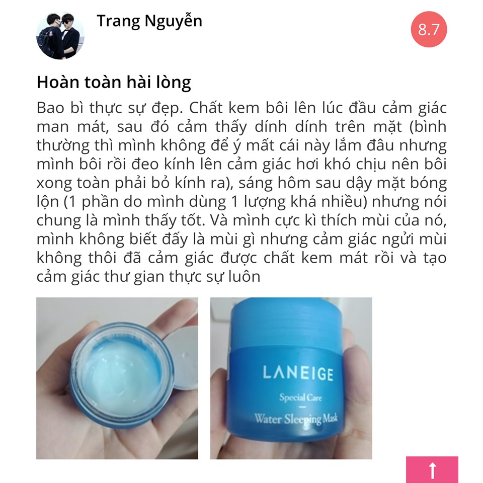 (CÓ BILL) Mặt nạ ngủ Laneige Water Sleeping  (MINI) | BigBuy360 - bigbuy360.vn